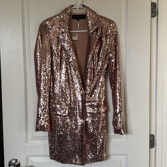 Endless Rose Sequin Blazer Jacket - Picture 17 of 17